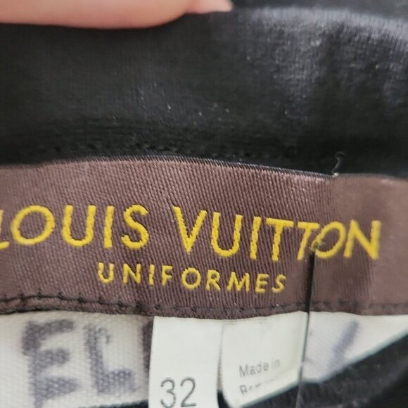 LOUIS VUITTON Uniforms | Maternity Pants Black Sz 32 - Picture 4 of 6